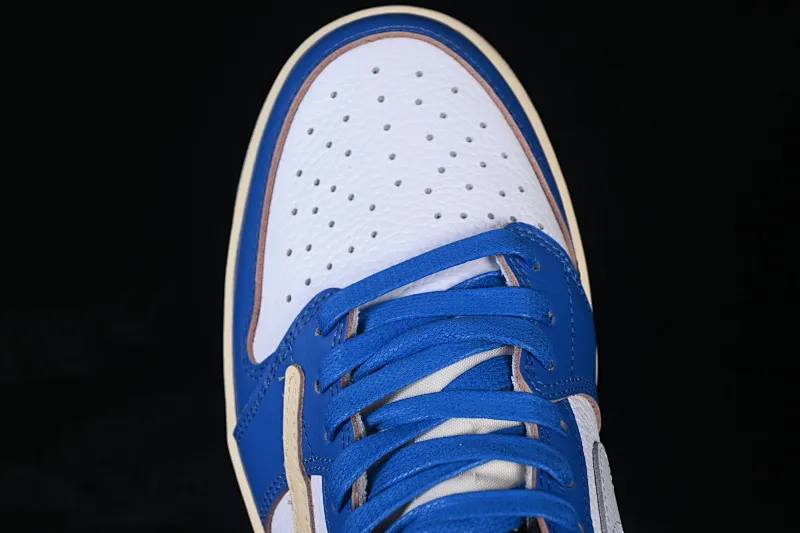 All categories Air Jordan Jordan series basketball shoes Air Jordan 1 Low Travis Scott x Air Jordan 1 Low OG AJ1 Joe 1 joint overhead hook DM7866-111